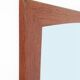 Big mid-century teak mirror / Danish modern design / 1960s