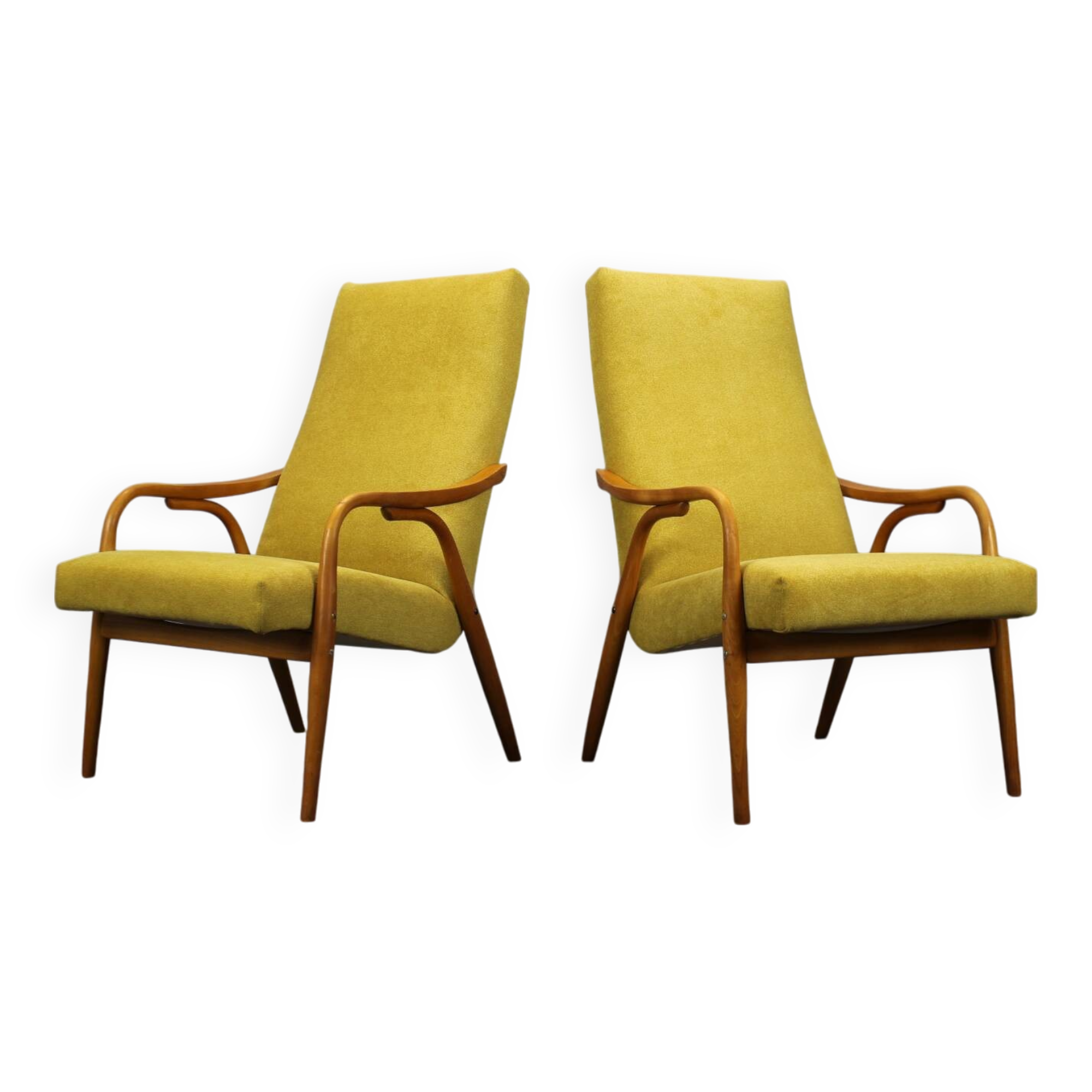 Set of 2 Antonin Šuman Armchairs, 1960s