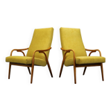 Ensemble de 2 fauteuils Antonin Šuman, 1960