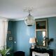 Brass Holophane globe