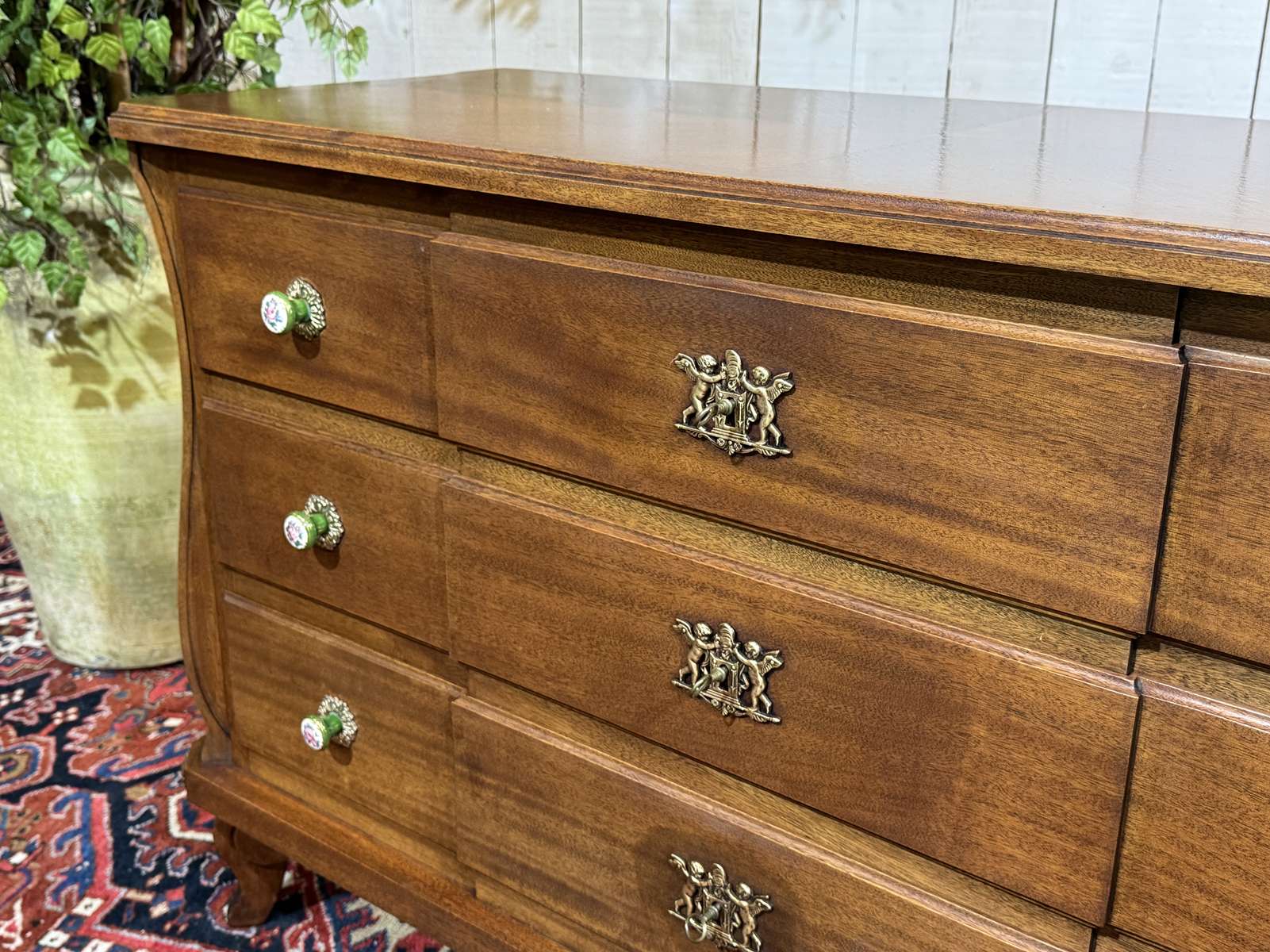Commode en acajou des années 1950