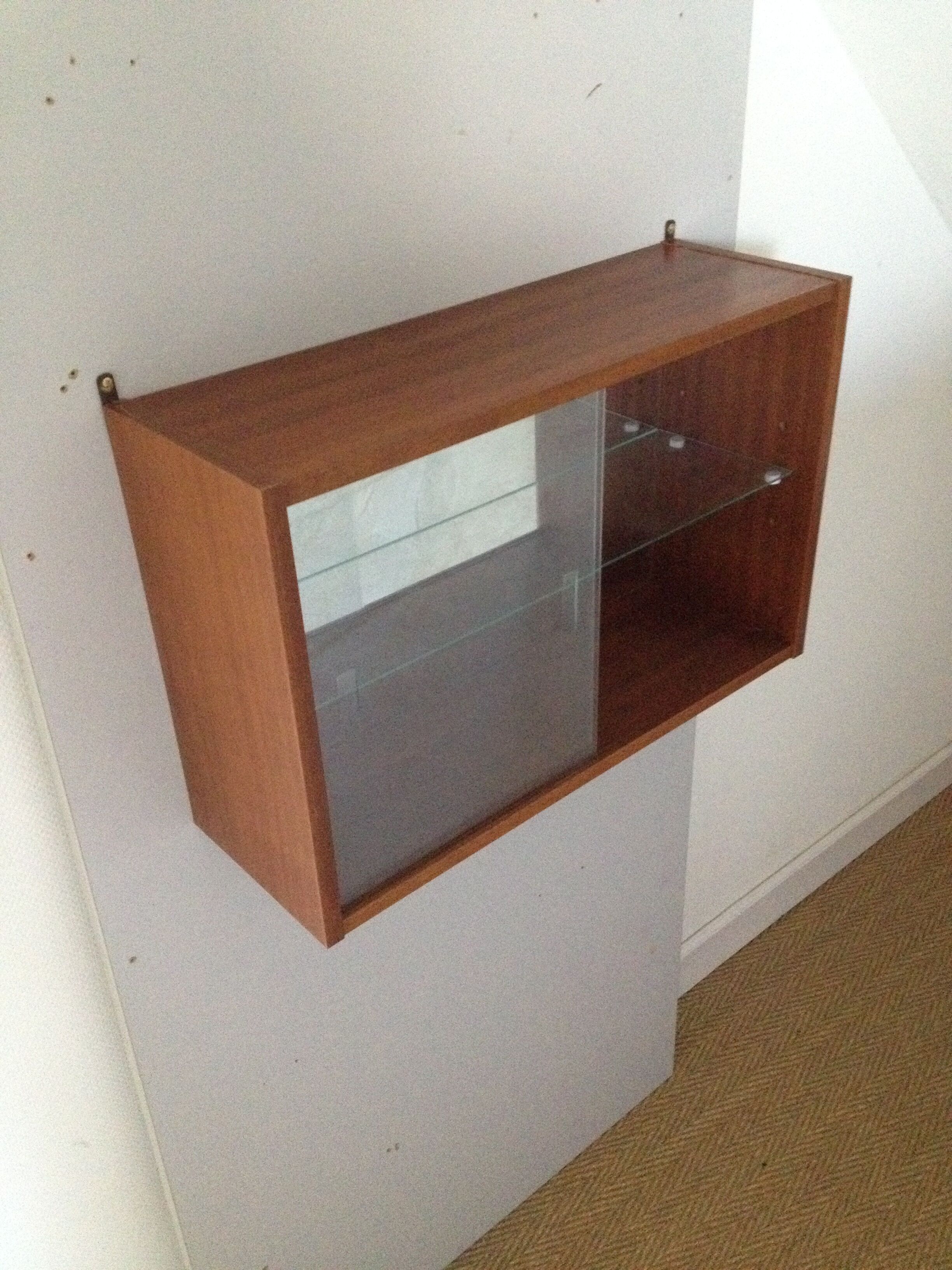 Vintage wall showcase