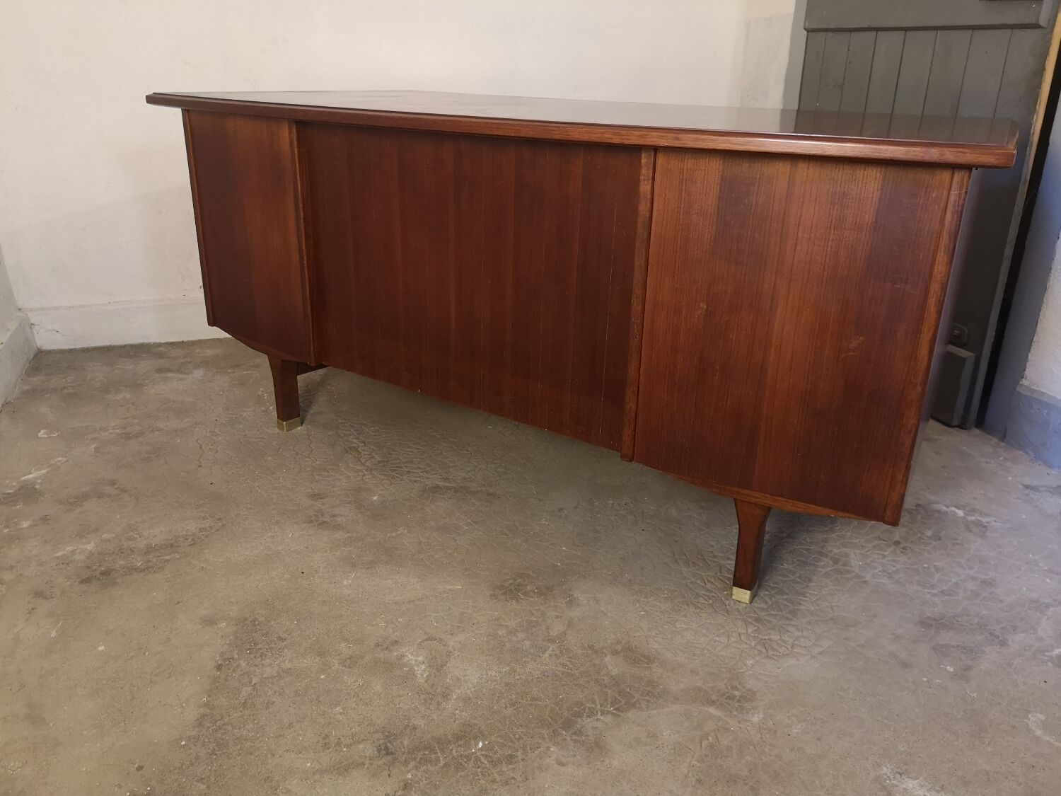 Scandinavian teak desk