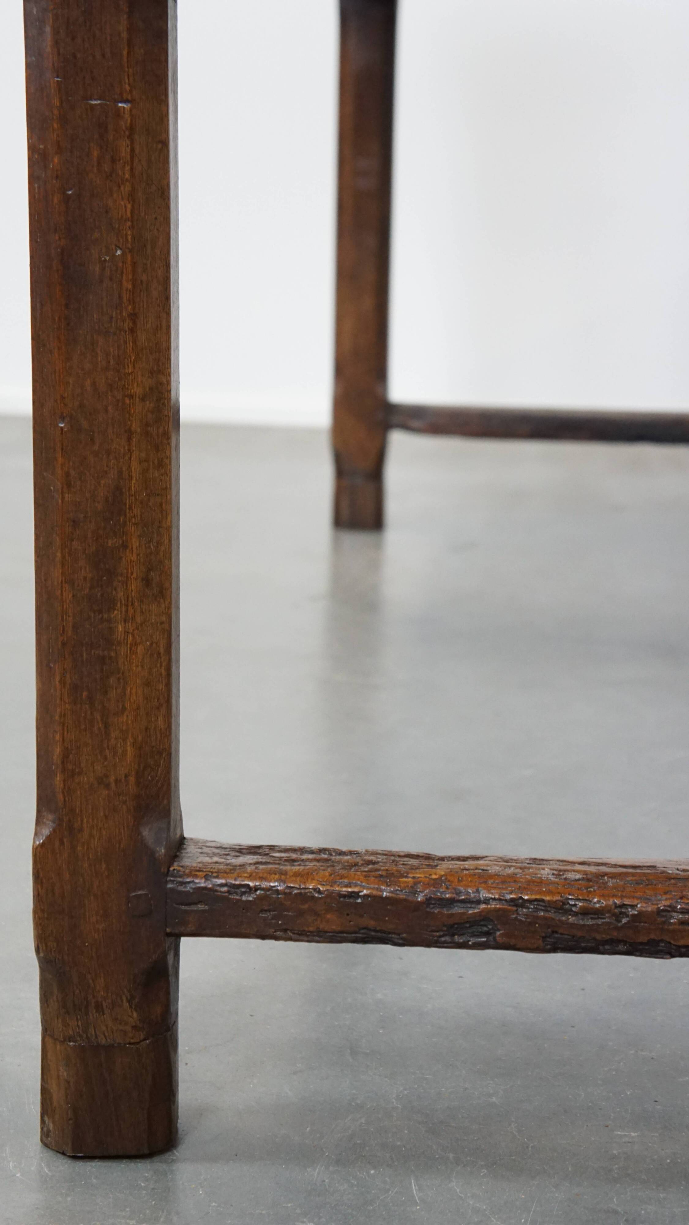 Antique French dining table from the late 18th century