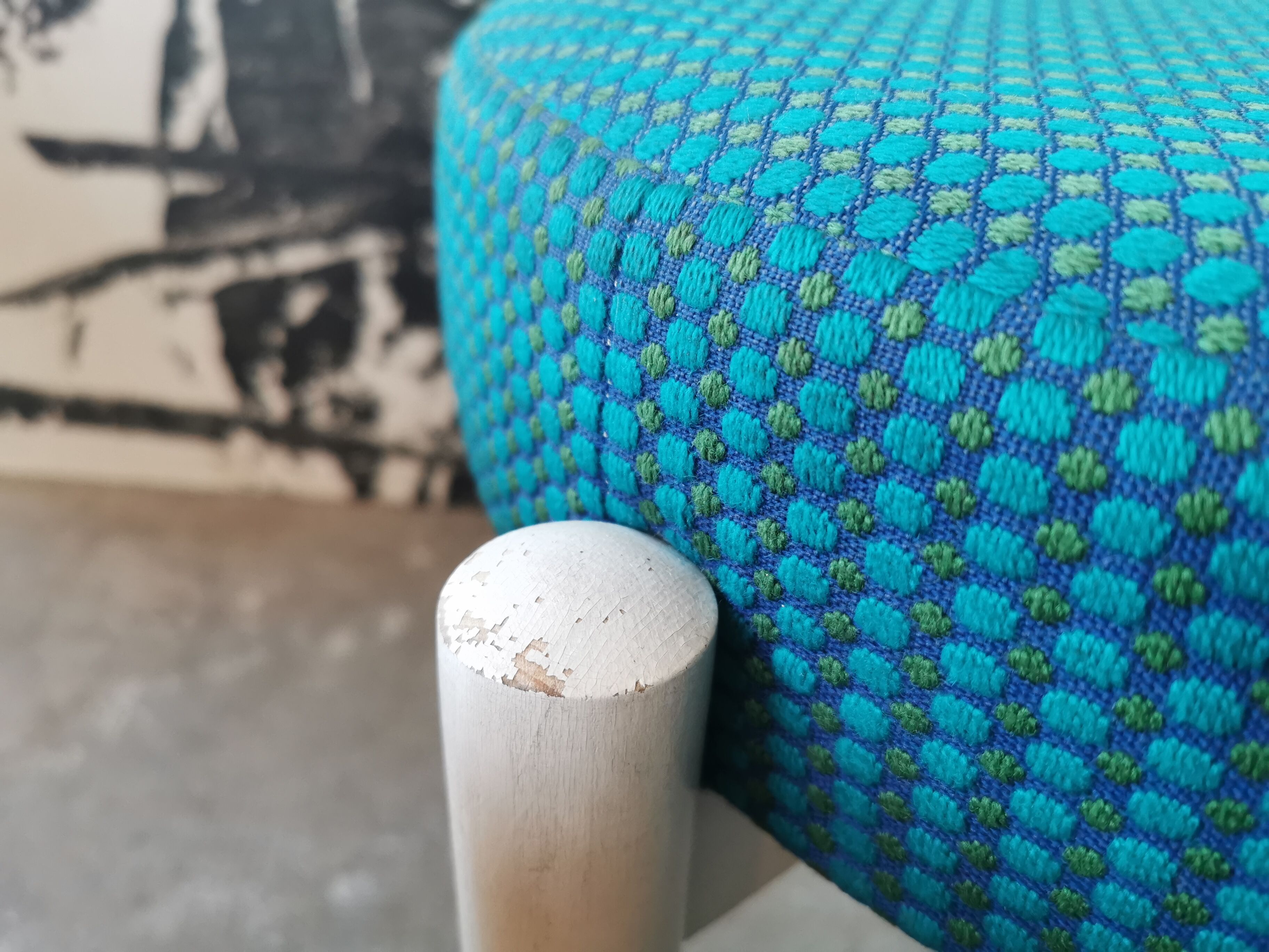 Pair of Scandinavian stools 1960 /70