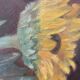 Still life painting with sunflowers 20th century