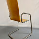 Set of 6 cantilever chairs from the Zumsteg Collection, moulded wood, 1980s.