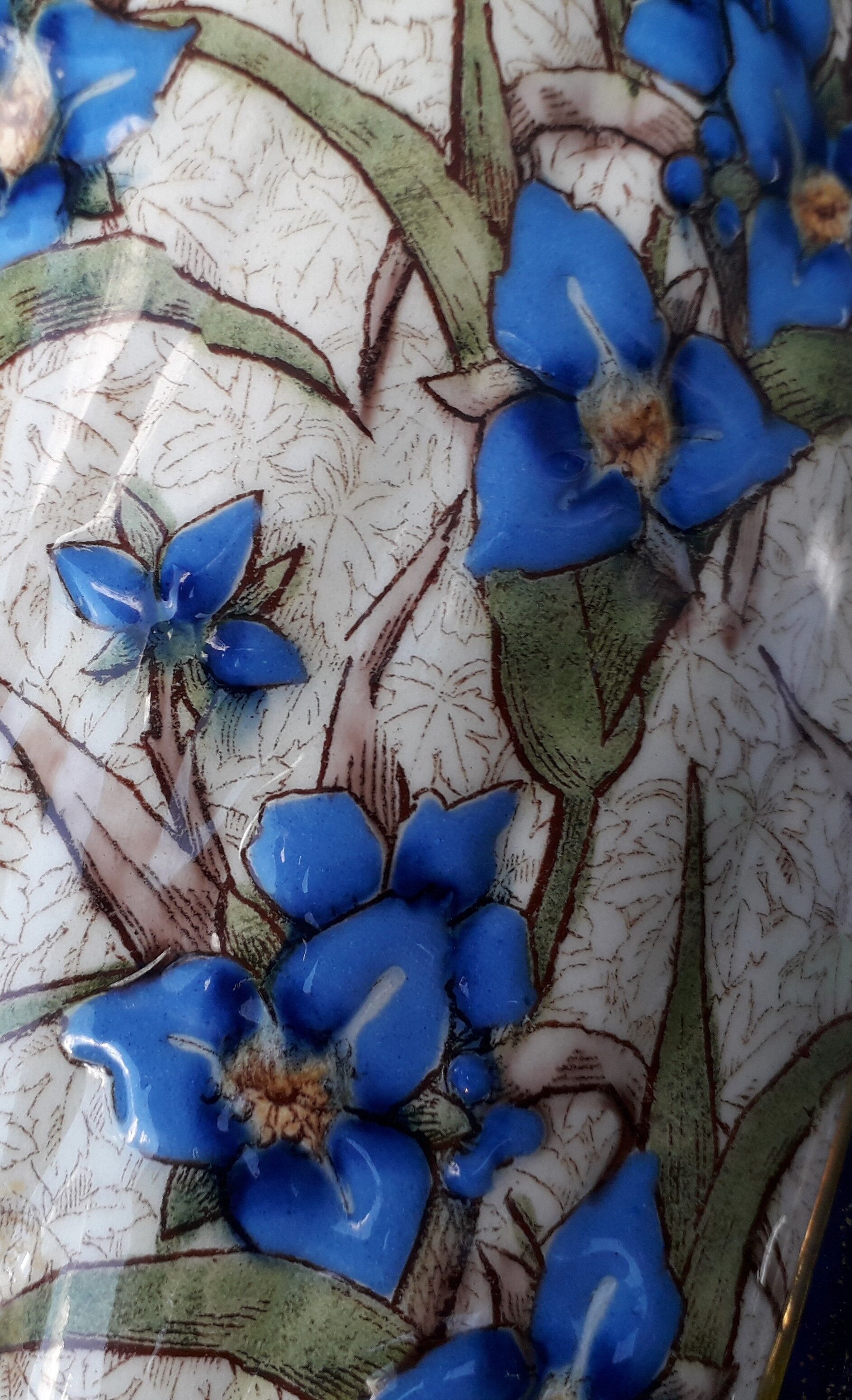 Vase Keller Guerin Luneville art nouveau