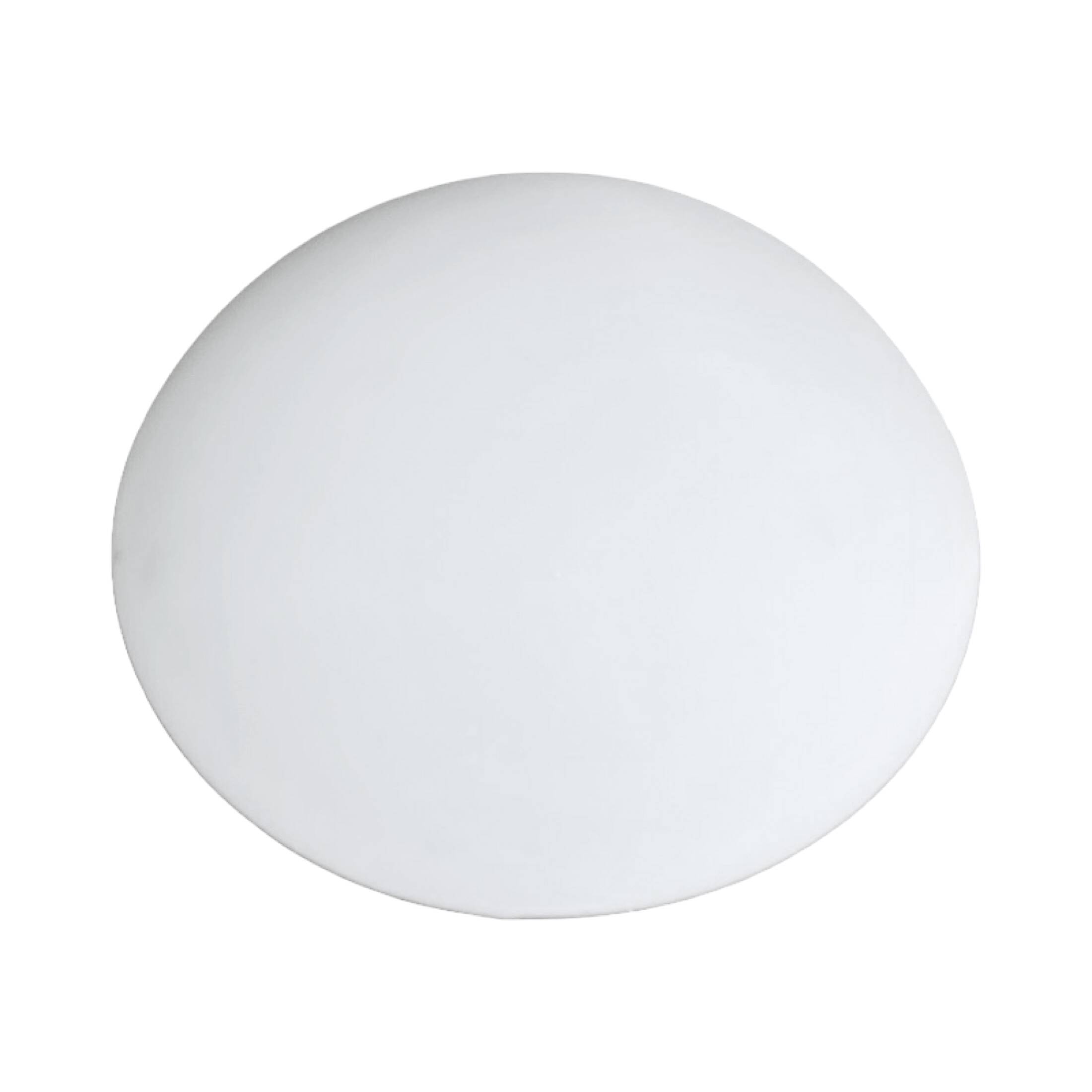 White spherical ceiling lamp HP Leuchten, Germany 1970s