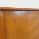Vintage oak wardrobe from the 1960s.