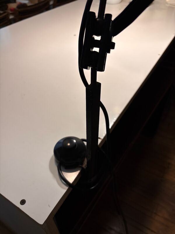 Lampe à Pince Aggregato Enzo Mari et Giancarlo Fassina pour Artemide 1974