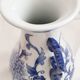 Vase porcelain from china "la dolce vita bluescrollcollection by ja designs"