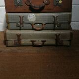 Antique suitcases