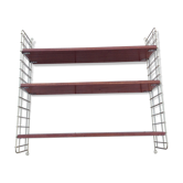 String shelf with 3 trays, vintage 60/70
