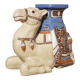 Camel side table in ceramic