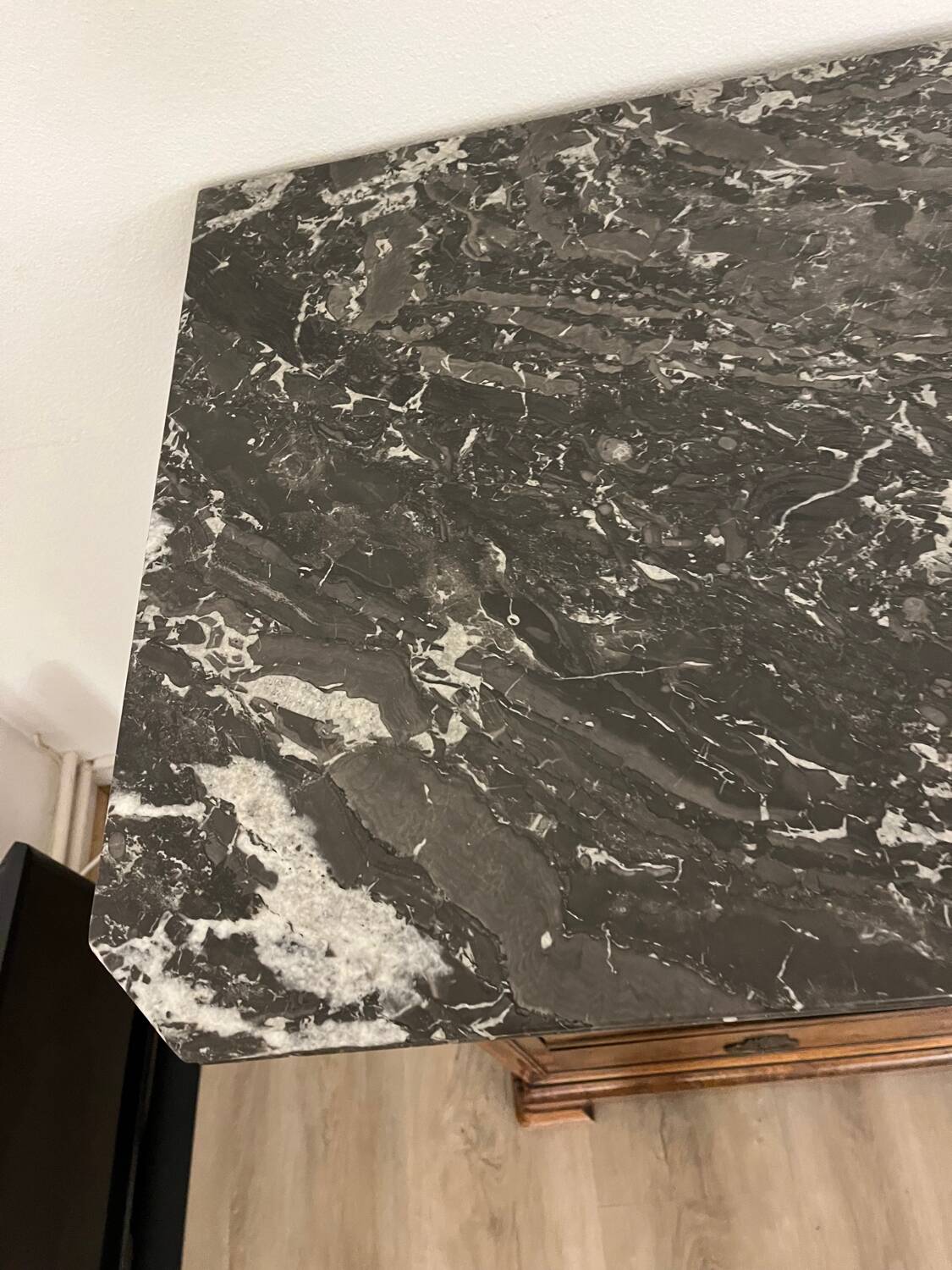 Louis Philippe commode with marble top