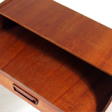 Pair of vintage Danish modern teak bedside tables