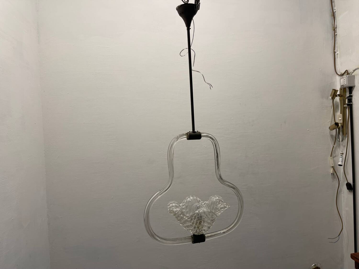 Murano Glass Light Pendant 1940’s