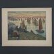 Lithograph by Henri Rivière Au Vent de Noroît - The Old Ones