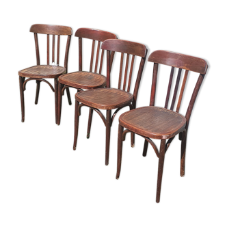 4 chaises bistrot