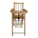 Wooden high chair