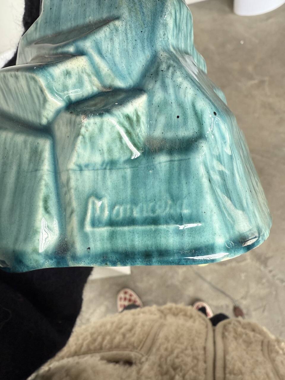 Monaco Monacera "woman" ceramic table lamp