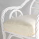 Bleached rattan living room