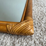 Vintage bamboo mirror year 60/70
