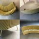 Sofa sofa Arc egg curve Arc 50s 60s Italian Arflex