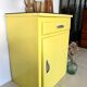 Old yellow vintage jam maker