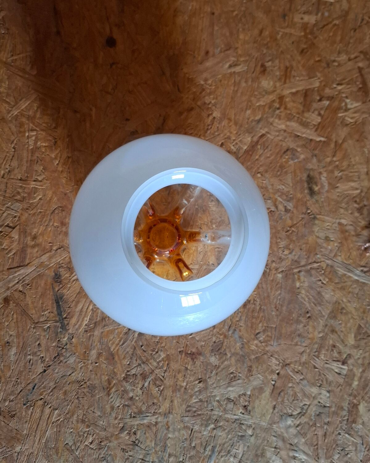 Mazzega designer wall lamp, Murano glass