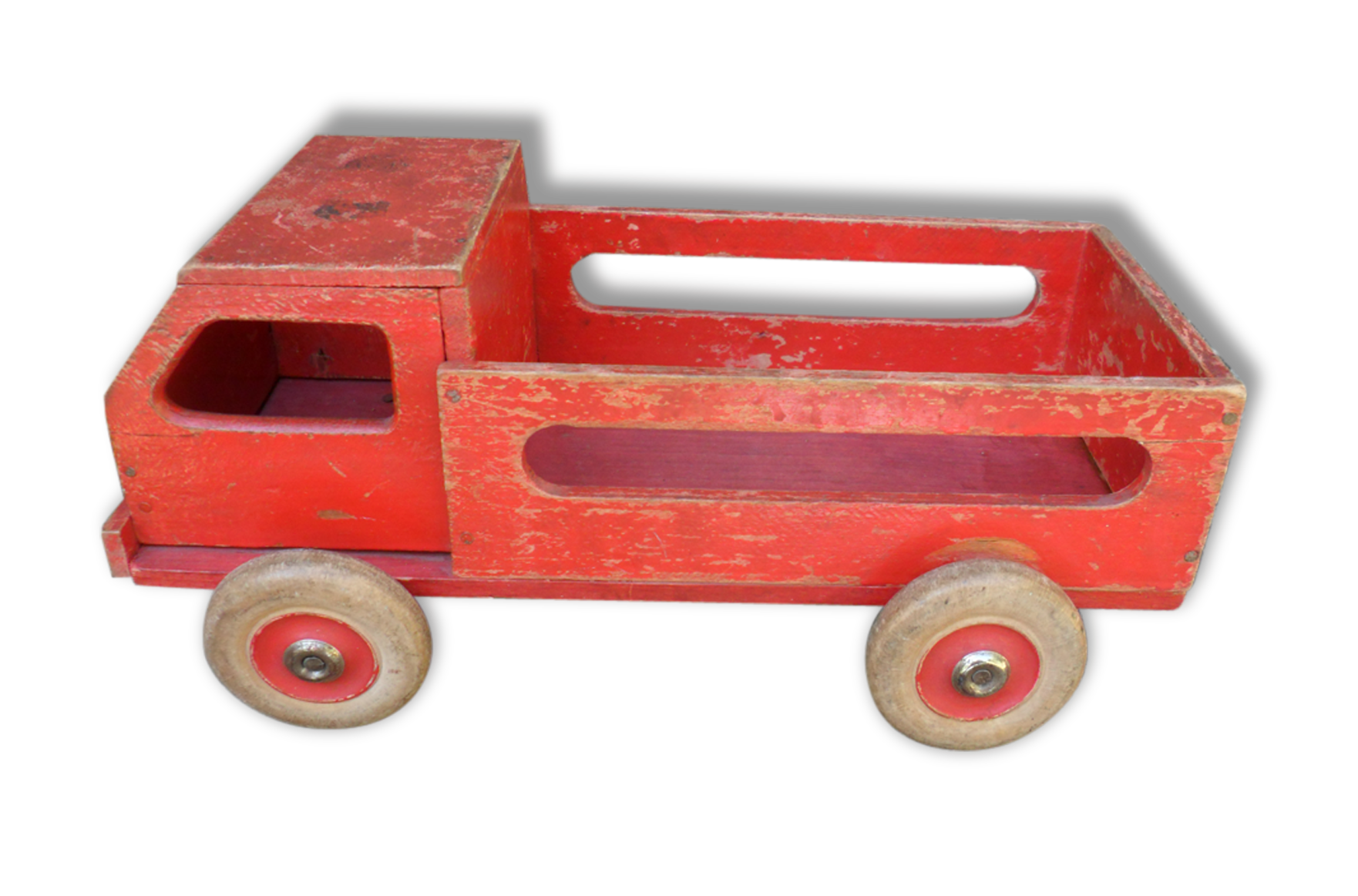 Vintage wooden truck