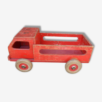 Vintage wooden truck