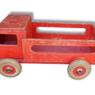 Vintage wooden truck