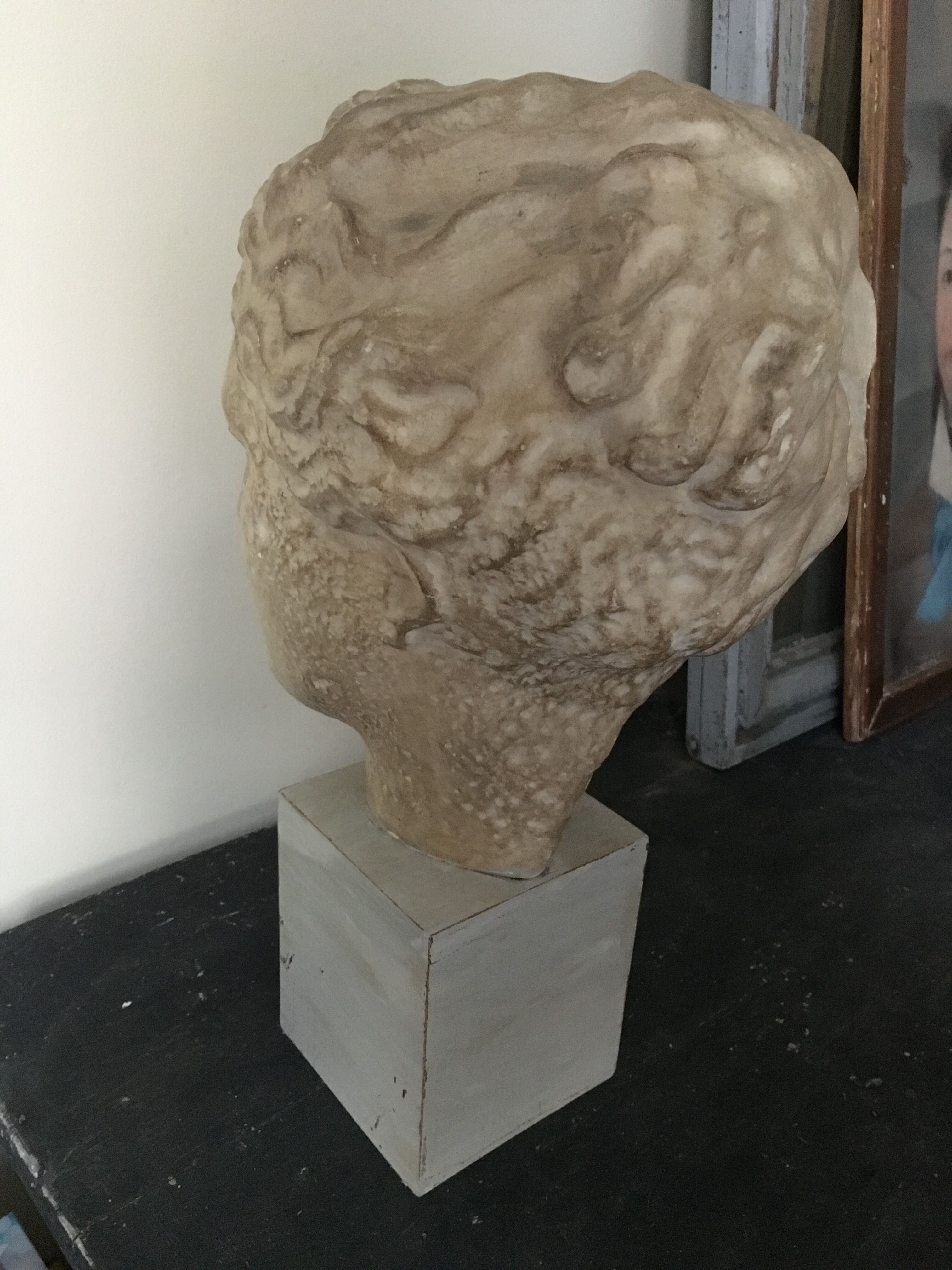 19th time Hygeia plaster bust