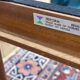 English teak folding nesting table from the 70s
