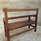 Antique oak bench hall bench 105 cm