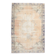 5x8 Peach & Blue Classic Pattern Turkish Vintage Rug, 168x250Cm