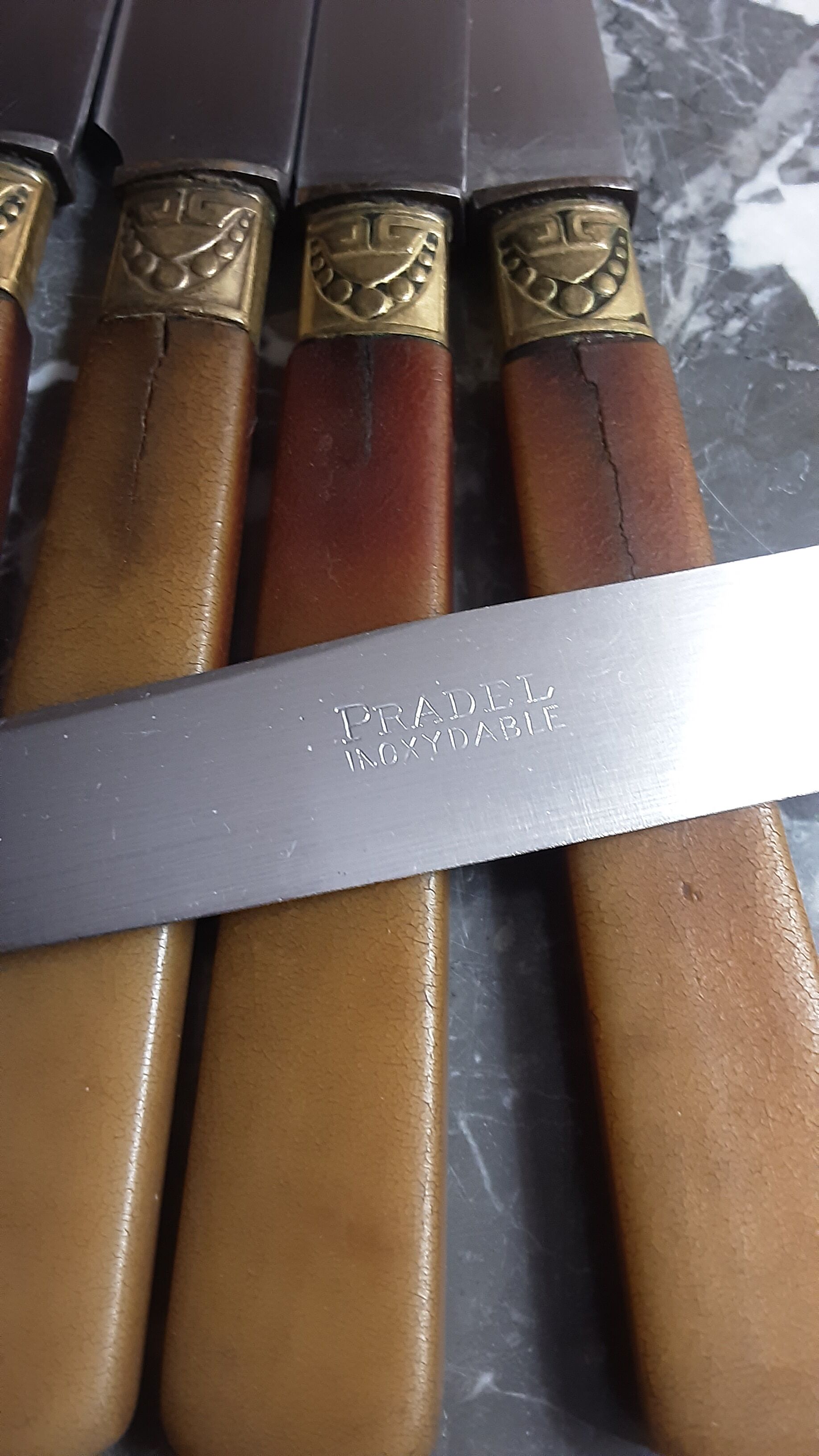 Lot 5 old knives - Pradel