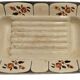 Sarreguemines - Antique Asparagus Dish in Slipware