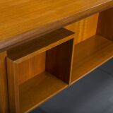 Danish Teak Desk by Peter Lovig Nielsen for Hedensted Mobelfabrik, 1960s