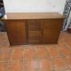 Vintage oak enfilade from the 1960s.