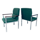Set of Mid-Century Modern Office Armchairs from Brune, Germany, 1960s