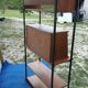 Vintage secretary shelf