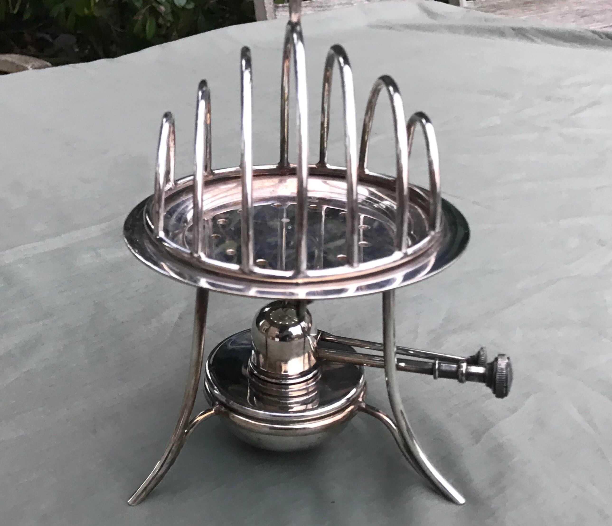 Door Toast Heated Silver Metal