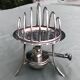 Door Toast Heated Silver Metal