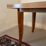 Dining table walnut art deco