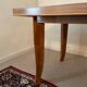 Dining table walnut art deco
