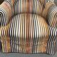 Pair of Napoleon III style crapaud armchairs - work from the 1950s