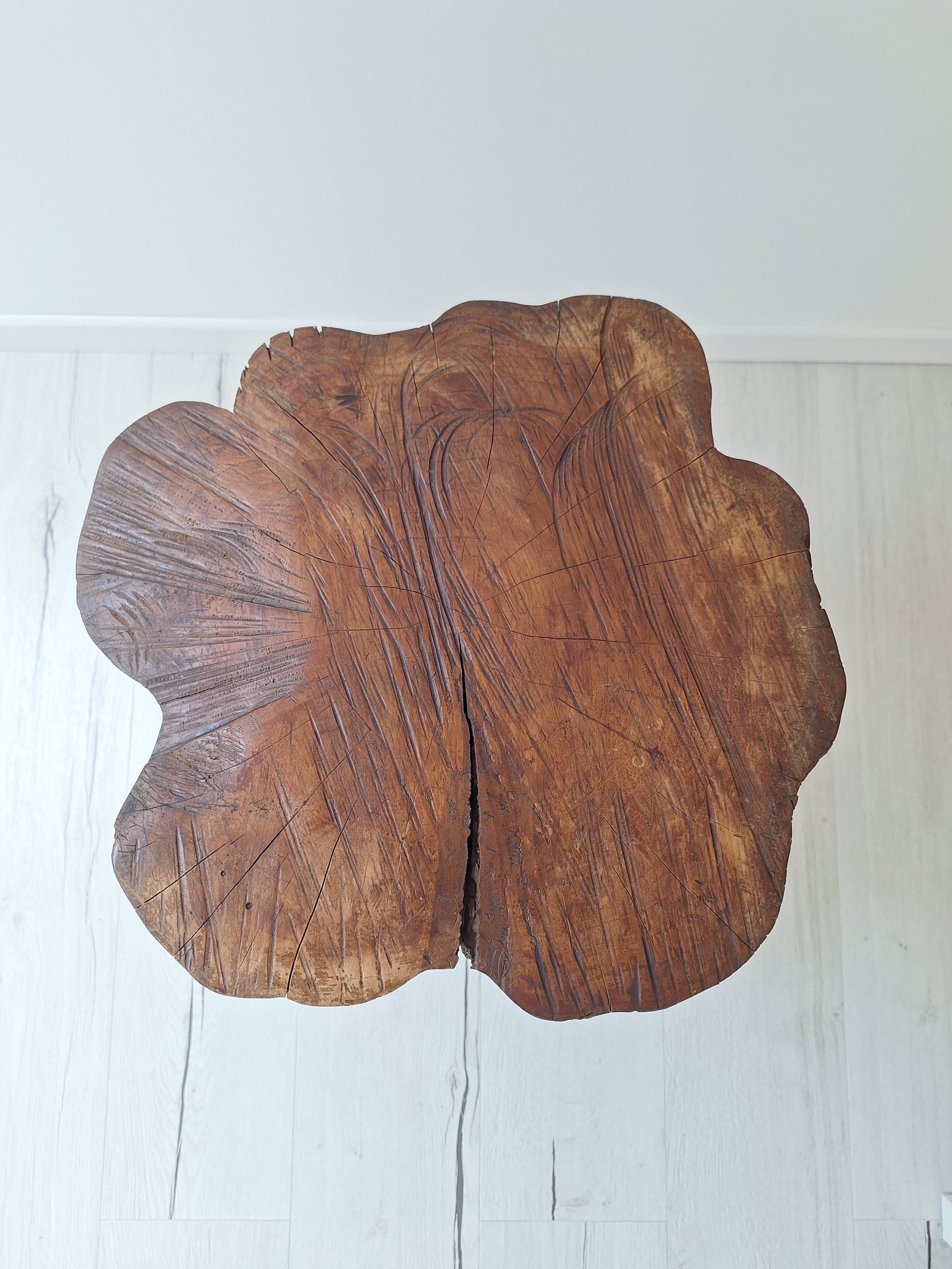Coffee table, side table, brutalist end table.
